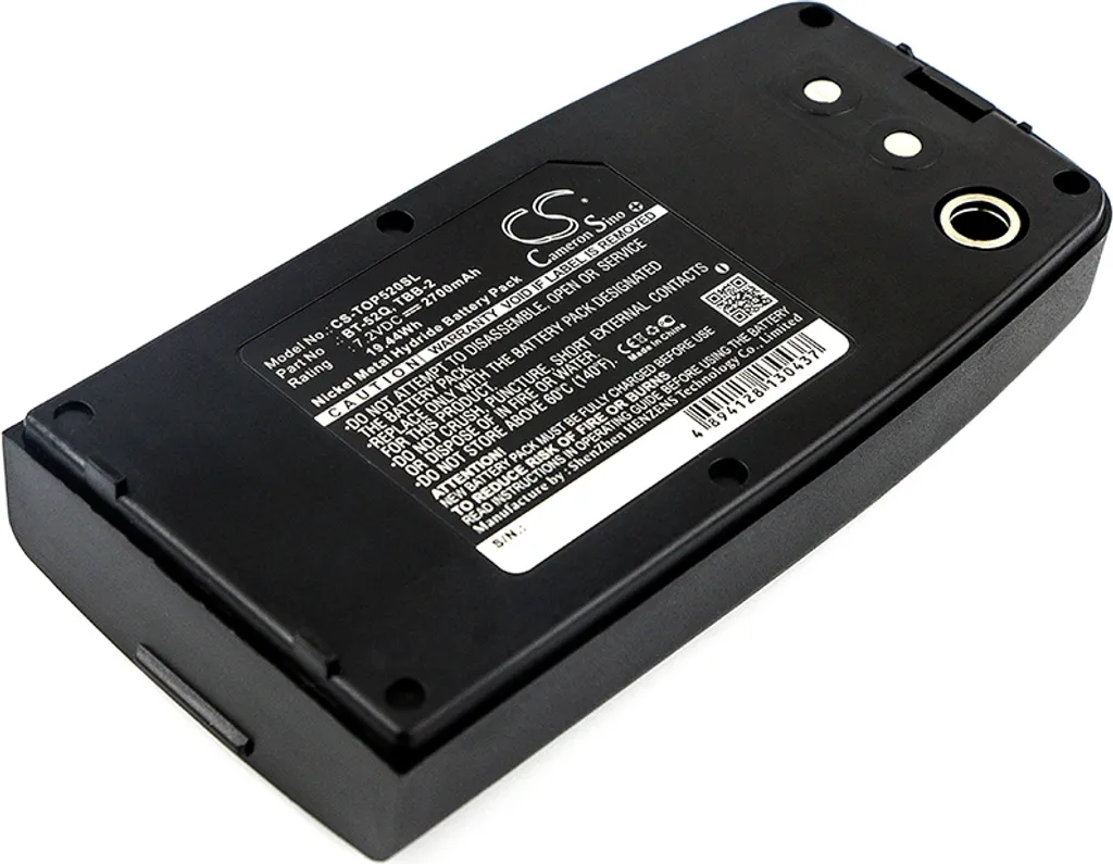 Batterie rechargeable pour stations totales Topcon série GPT et CTS