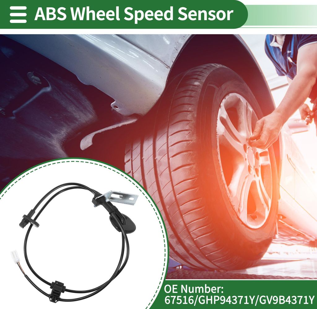 ABS Rad Drehzahl Sensor Hinten Links Rechts ABS Sensor Antiblockiersystem Sensor Nr. 67516/GHP94371Y/GV9B4371Y für Mazda 6 2014-2017
