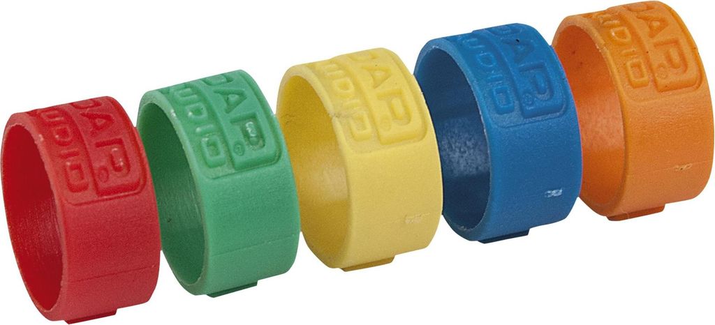 DAP Ring for X-type Jack Connector Gelb
