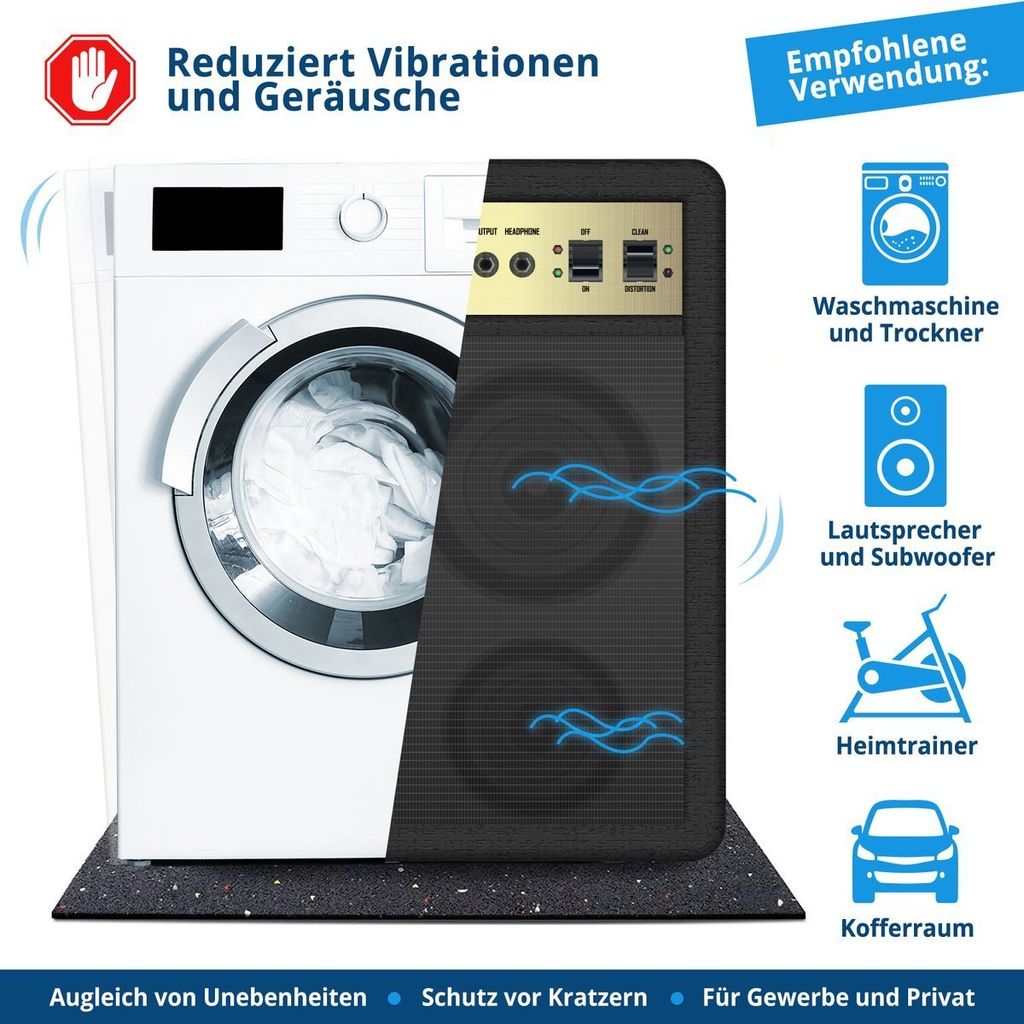 Antivibrationsmatte Antirutschmatte Reißfest rutschhemmend Produktbild 4