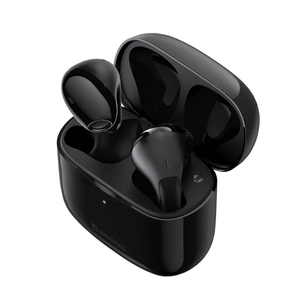 Écouteurs TWS Baseus E3 Noir : Fini les Problèmes de Batterie et de Fil - 4