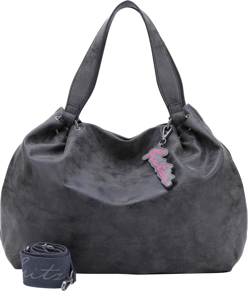 Fritzi aus Preußen Joshi01 Vintage Shopper Black Idol - Borsa Vegan