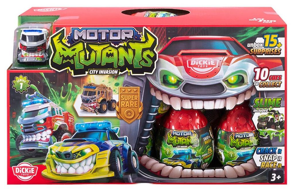 Dickie Toys Auto Motor Mutanten 10 Modelle Zufällige Produktbild 