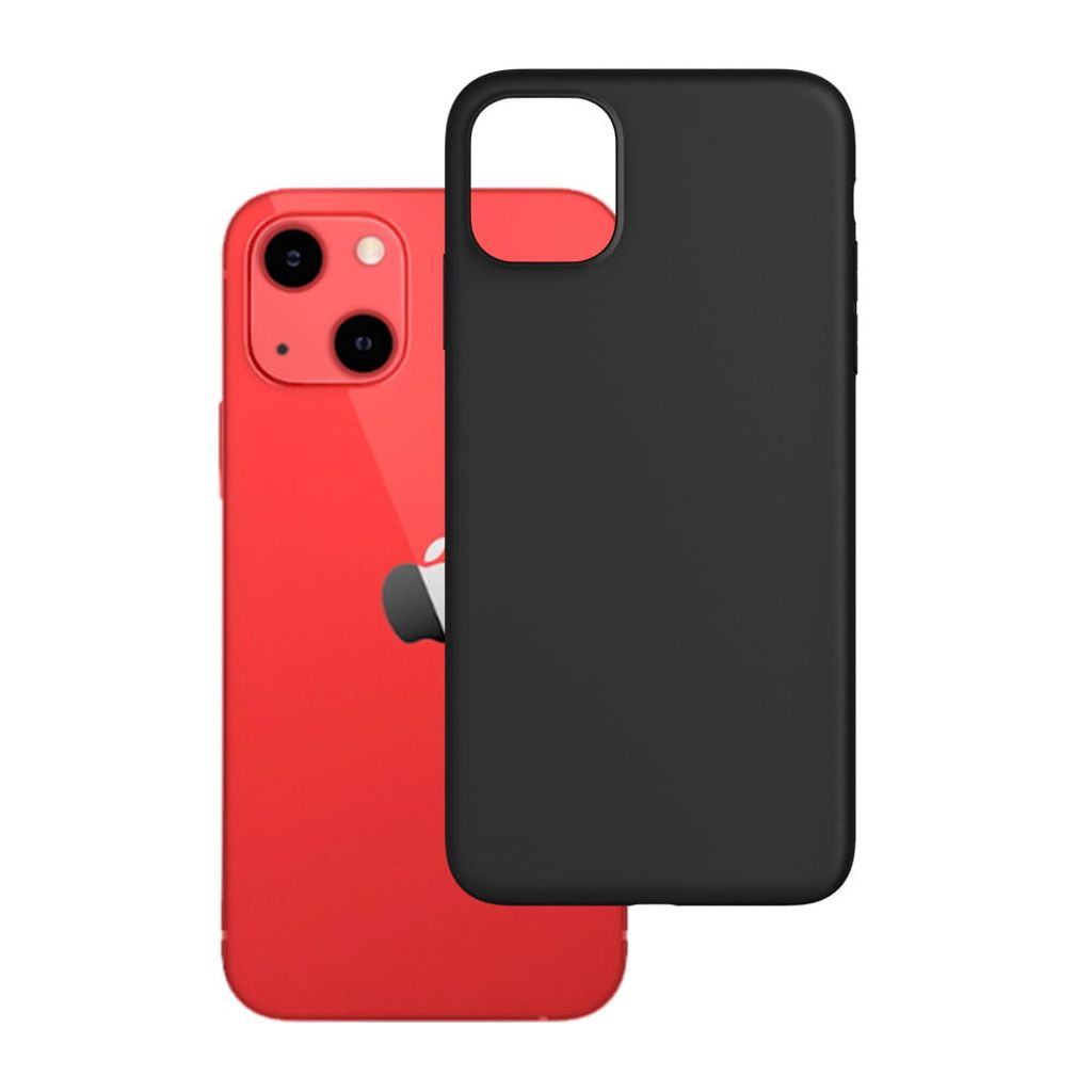 3MK Matt Case, Mantelhülle, Apple, iPhone 13, 15,5 cm (6.1"), Schwarz