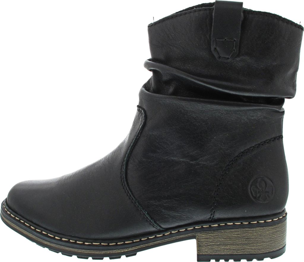 Rieker Stiefelette Schwarz in Gr. 40 Produktbild 