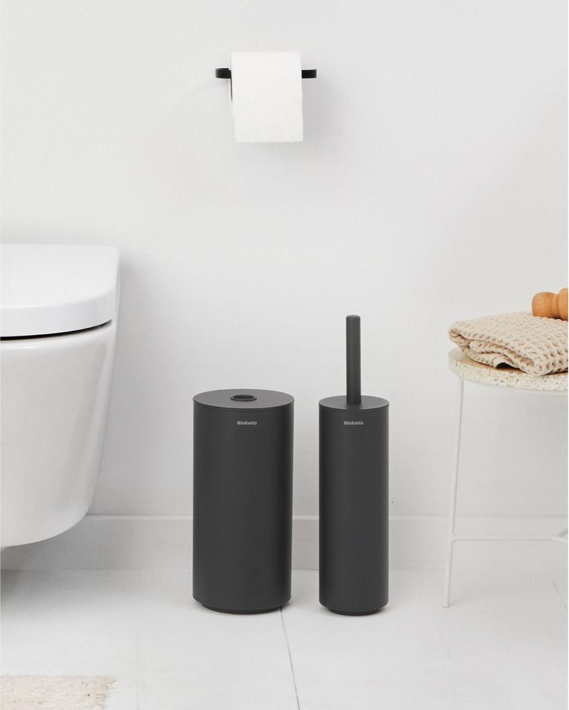 MindSet WC príslušenstvo, sada 3 ks, minerálna tmavosivá Obrázok produktu 