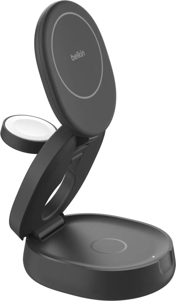 Belkin WIZ034kq Station de Charge Induction 3-en-1 avec MagSafe Blanc
