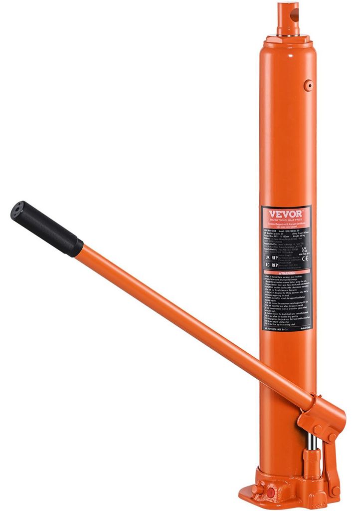 Cric hydraulique Ram long VEVOR, vérin de levage motorisé Image du produit 