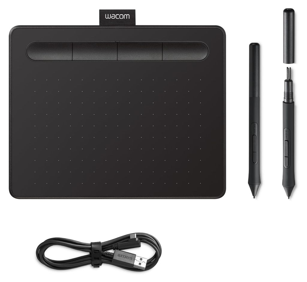 Wacom Intuos Small Zeichentablett - Tablet zum Zeichnen & Produktbild 