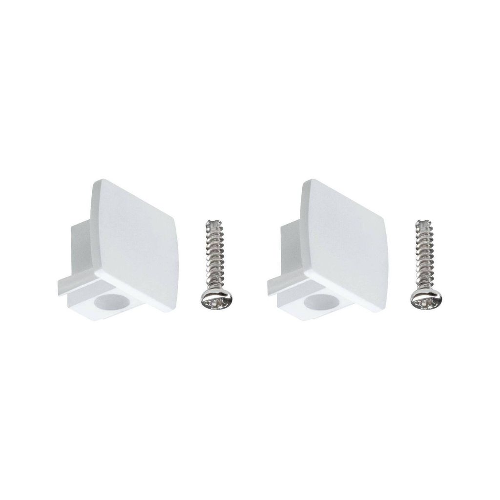 PAULMANN 954.97 - Montageset - Zimmerdecke - Edelstahl - Weiß - Kunststoff - 21 mm - 13 mm