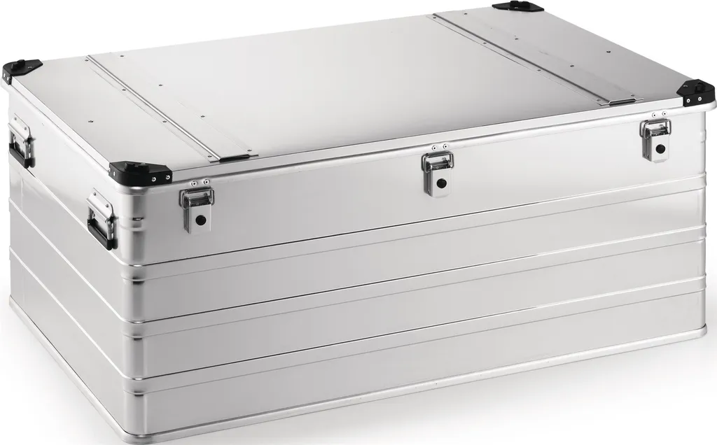 Caisse en aluminium L1192xl790xH515mm 415L avec coins de gerbage