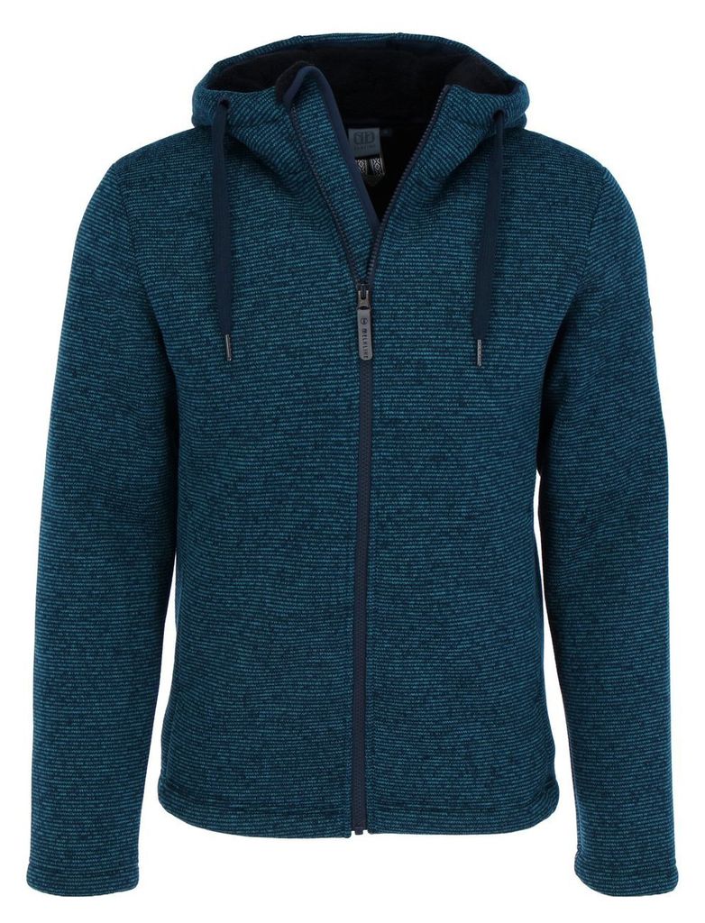 ELKLINE NO IDEA Herren Fleecejacke mit Kapuze