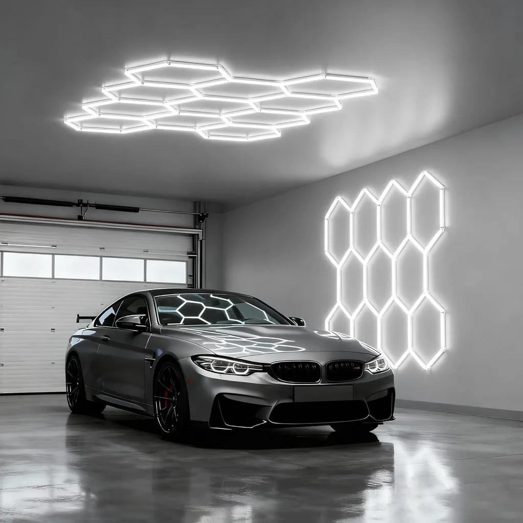 Système d'Éclairage Modulaire LED 6500K à Haute Luminosité (Lot de 11)