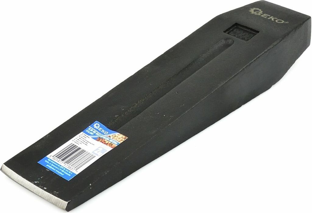 GEKO | Geschmiedeter Spaltkeil aus Stahl, 2kg, Keil Produktbild 