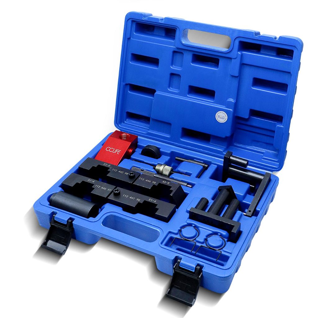 CCLIFE Motor Einstellwerkzeug Arretierwerkzeug Steuerzeiten Vanos Werkzeug Kompatibel mit BMW V8 E31 E34 E38 E39 M60 M62