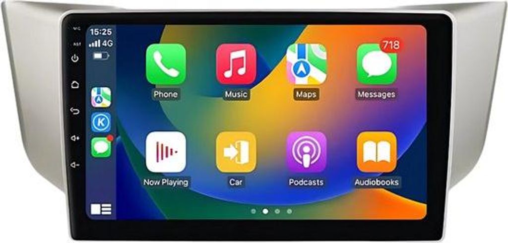 Autoradio mit Bluetooth und CarPlay für Lexus RX300, RX330, RX350 und RX400h (2003–2009) – Kompatibel mit Apple und Android – Stereoanlage m...