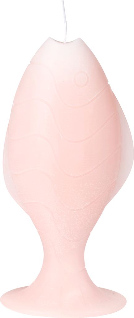 Broste Copenhagen Kerze Fish Figurenlicht Pink