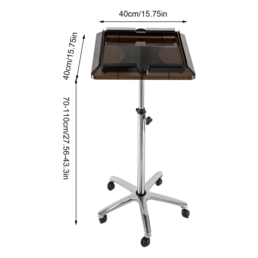 Meuble de rangement coiffure mobile pour organisation de salon - 3