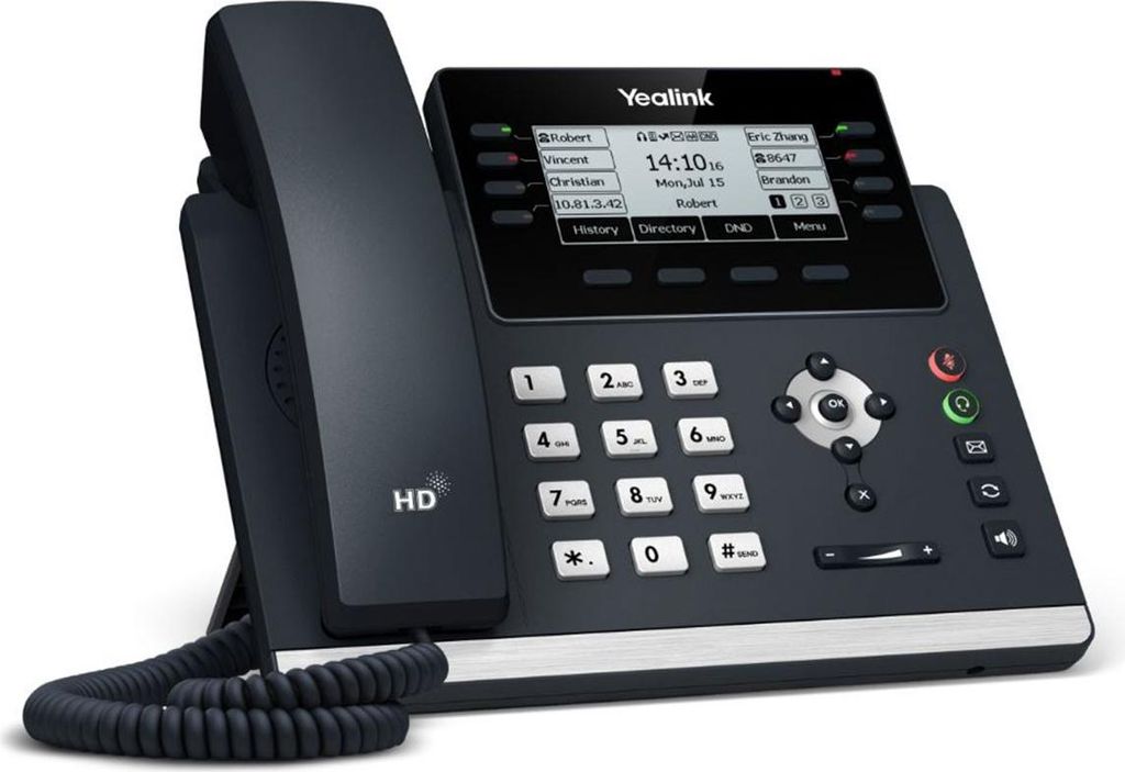 Yealink SIP-T43U Yealink IP Telefon SIP-T43U PoE Business Imagen del producto 