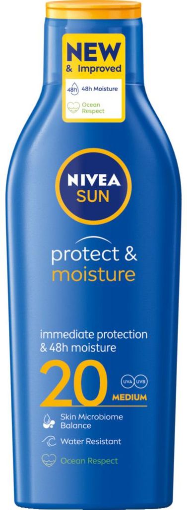 Nivea Sun Latte solare - Proteggi e idrata - SPF 20 - 200 Immagine del prodotto 