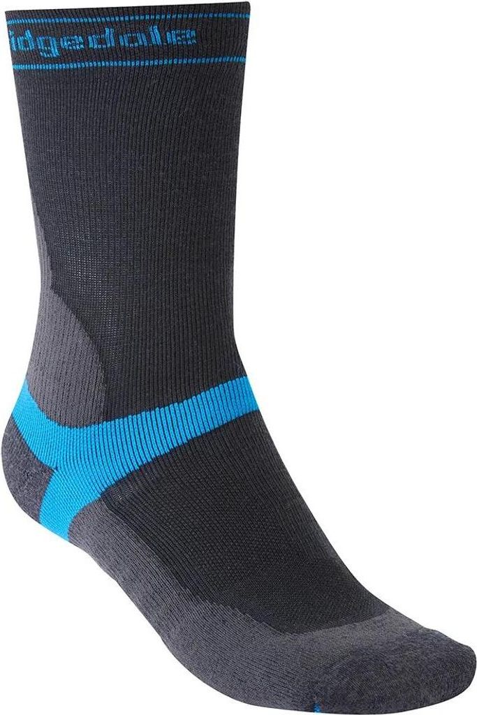 Bridgedale Mid-season Weight T2 Merino Sport Socken Grau EU 40-43 Herren Grau EU 40-43
