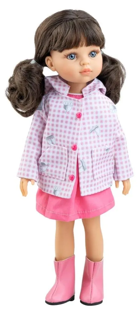 Poupée Carol Paola Reina 32 cm parfumée vanille avec tresses