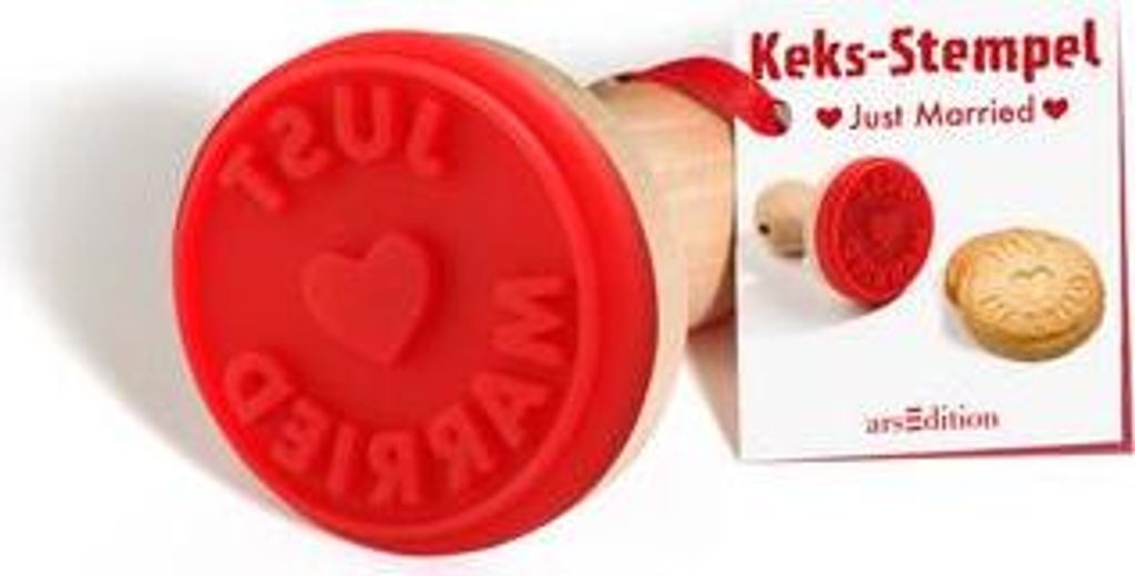 Keks-Stempel "Just Married" Produktbild 