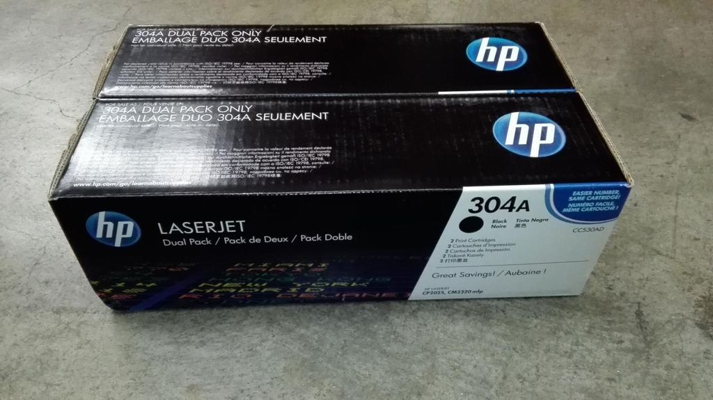 HP 304A 2er-Pack Schwarz Original LaserJet Tonerkartuschen, Produktbild 