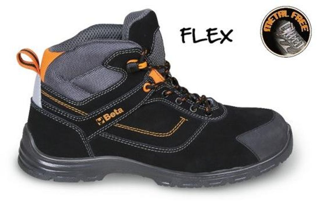 Beta 7218FN 40 - Stiefel aus action de wasserabweisendem Nabukleder mit Anti-Abrieb-Element im Zehenbereich de, Schnellverschluss