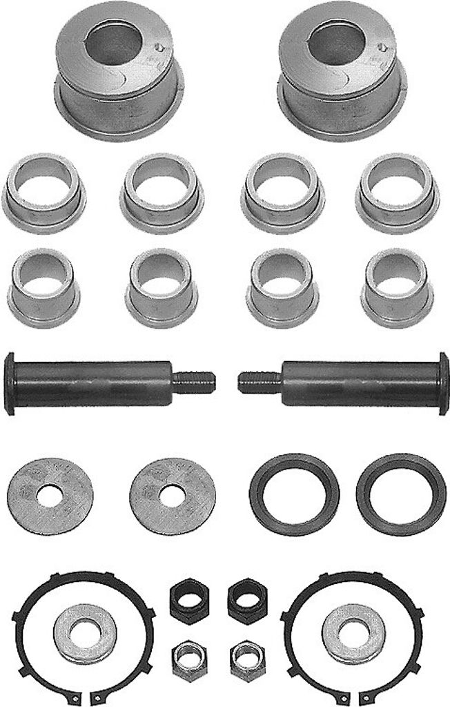FEBI BILSTEIN 06697 Stabilisatorlager Reparatursatz passend für MERCEDES-BENZ NG Hinten 41mm