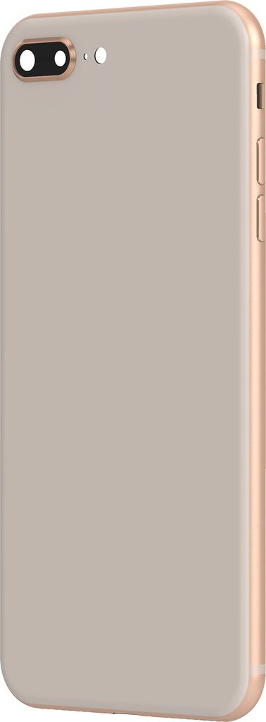 Clappio, Gehäuse für iPhone 8 Plus mit Akkudeckel, Hellrosa