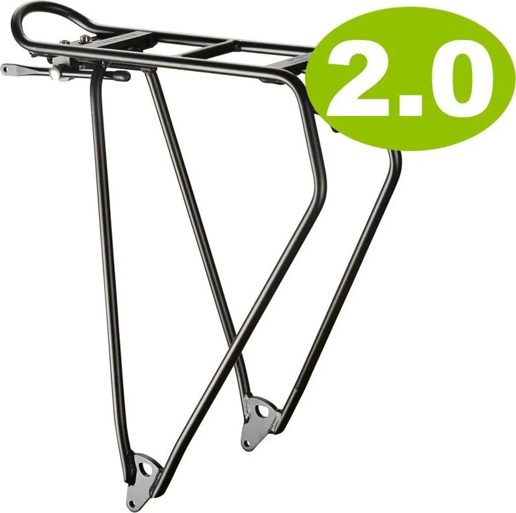 Porte-bagages léger Racktime Lightit 2.0 28" en aluminium rigide - 2