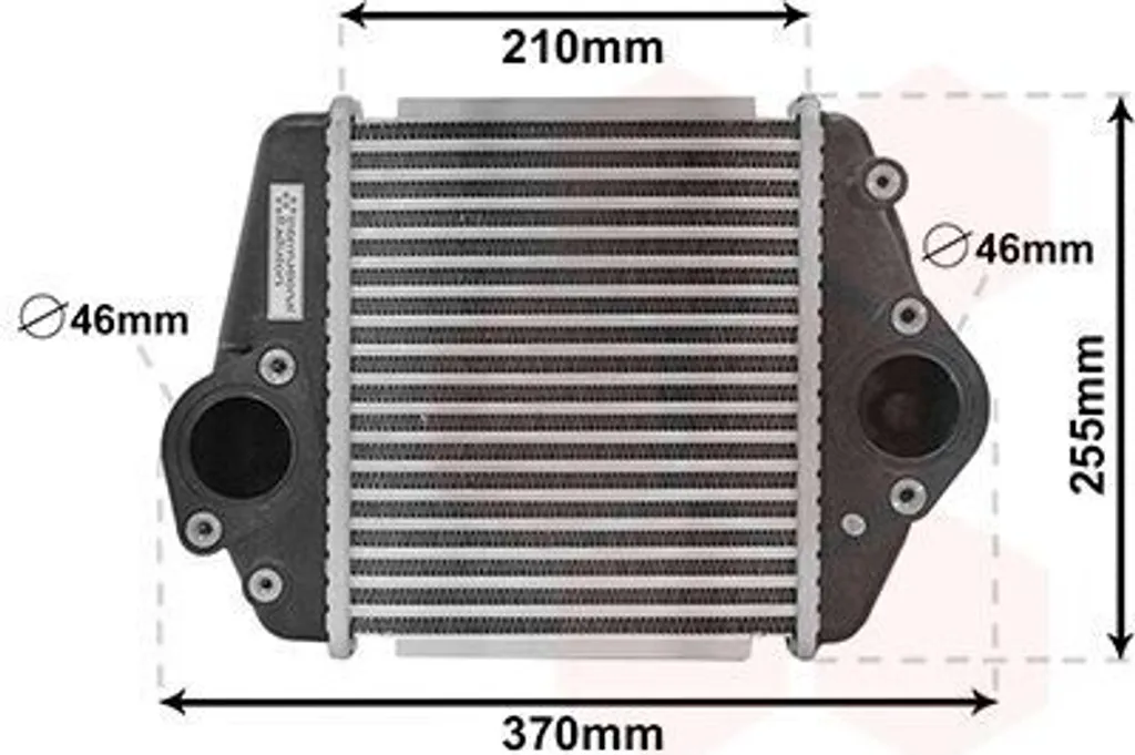 Refroidisseur Intercooler pour Mazda 6 Break GH Réparation Turbo