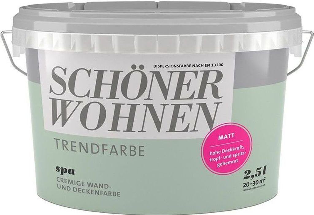 SW Trend Wandfarbe matt 2,5L Spa 6507 Produktbild 
