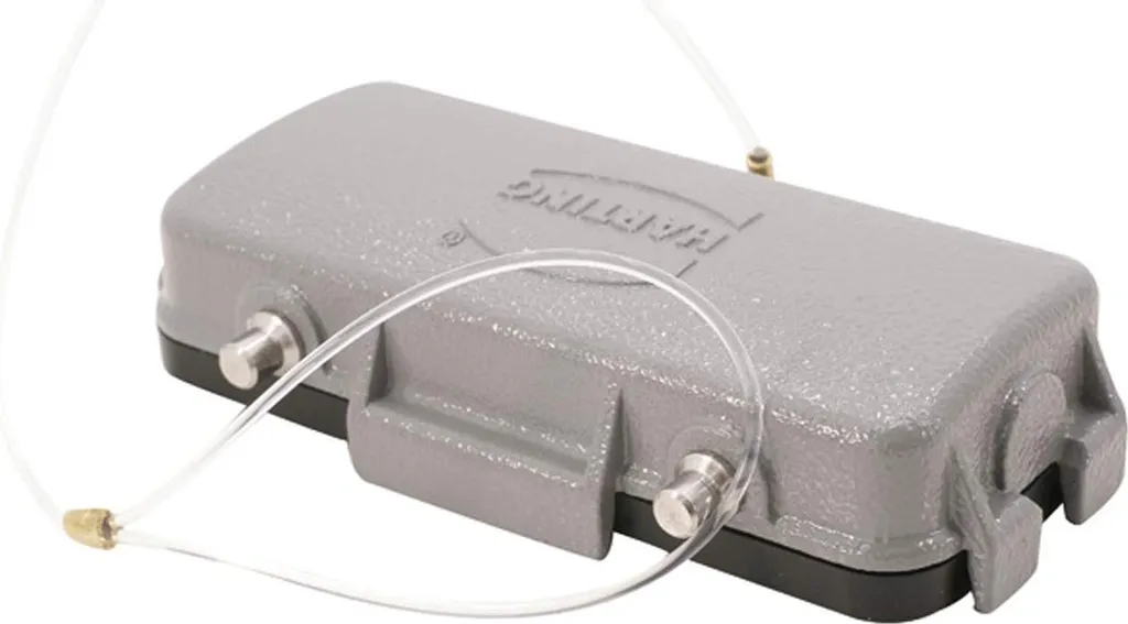 HARTING 16B Cappuccio Metallo 09300165422 | Protezione IP65 Anti-smarrimento