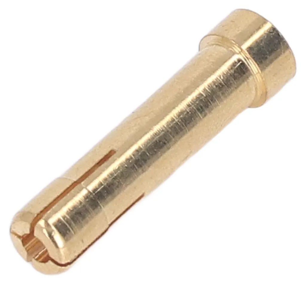 Connecteurs laiton haute précision 4 vers 5 mm - Pack de 50 unités pro - 3