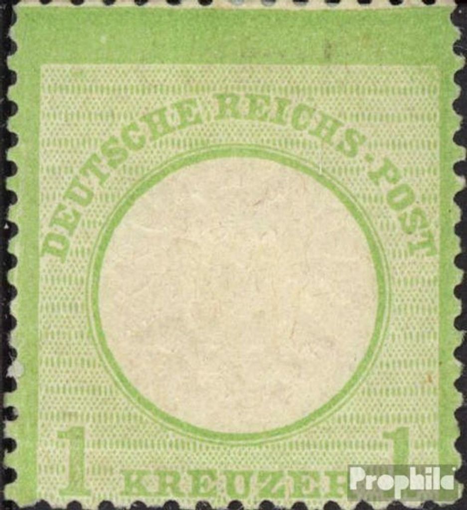 Briefmarken Deutsches Reich 1872 Mi 23a gestempelt Adler mit großem Brustschild