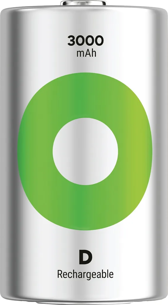 Fini les Piles Jetables avec le Pack 2 Piles D Rechargeables GP ReCyko
