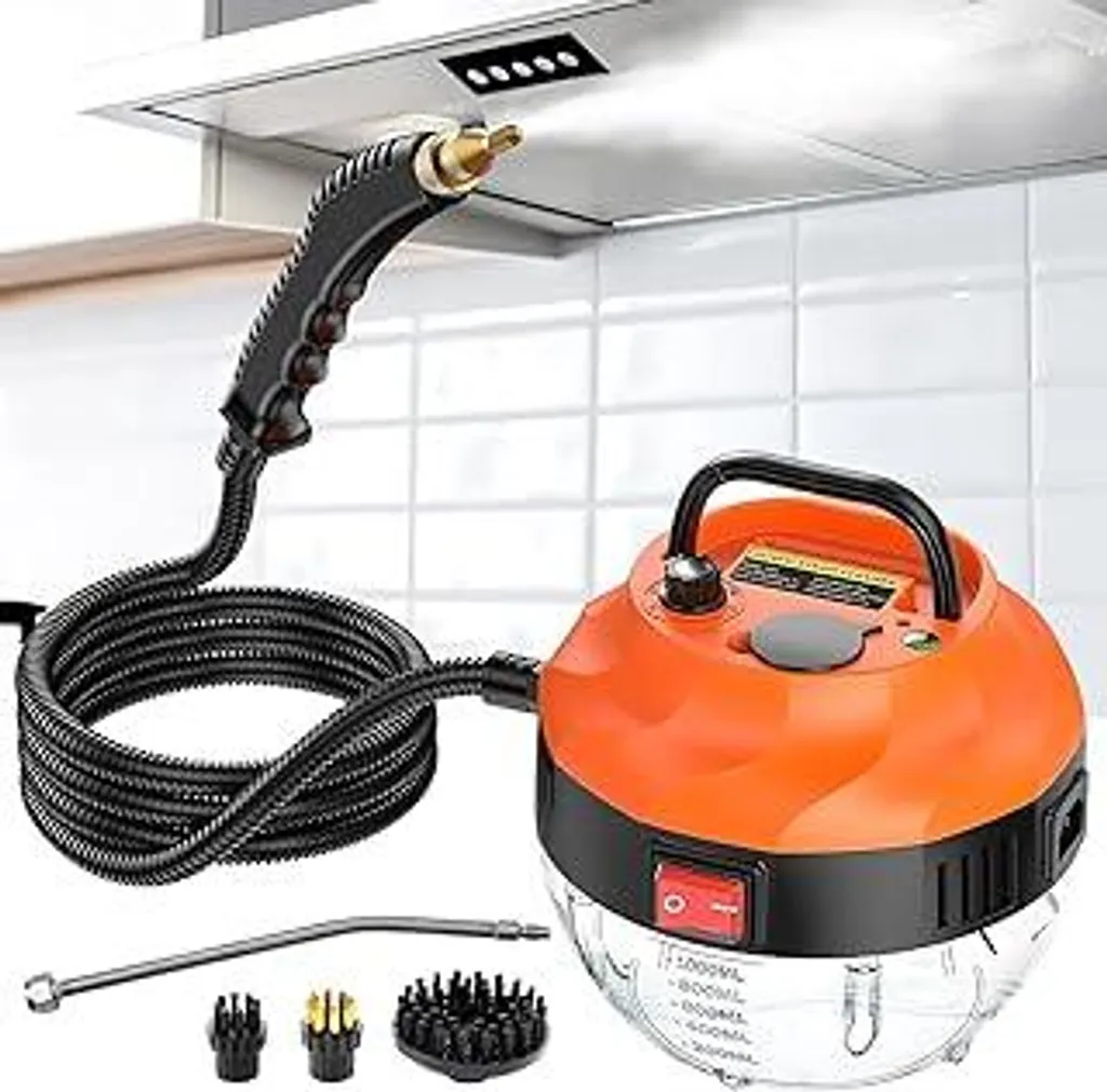 Pulitore a Vapore 2500W Professionale | 6 Velocità e 1000ml | Shop