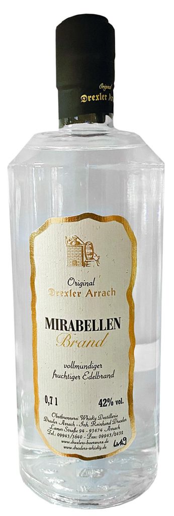 Drexler | Mirabellen Brand | 0,7l. Flasche