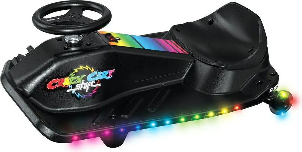 Kart de Drift Électrique Razor Crazy Cart Shift pour Enfants et Ados