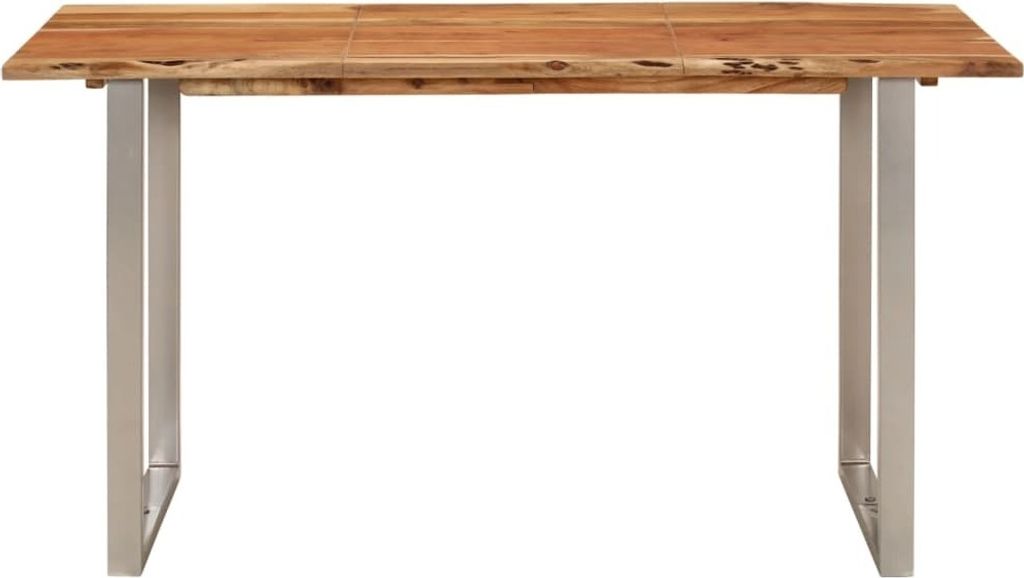 Cloris DesignMöbel Esstische - Braun Esstisch 140×70×76cm Akazie-Massivholz Schlichtes8411889