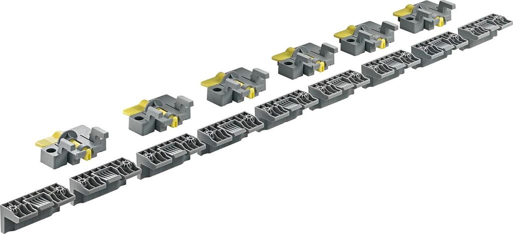 HETTICH TopLine XL Adapter-Set, Kunststoff grau