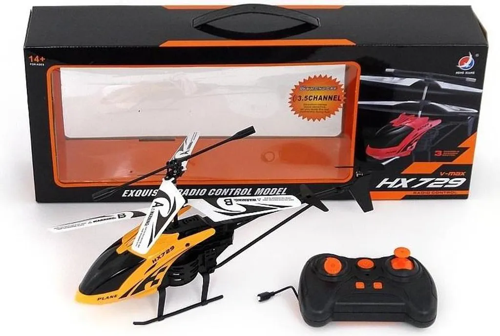 Hélicoptère R/C Incassable avec Cadre en Alliage - Finies les Casses