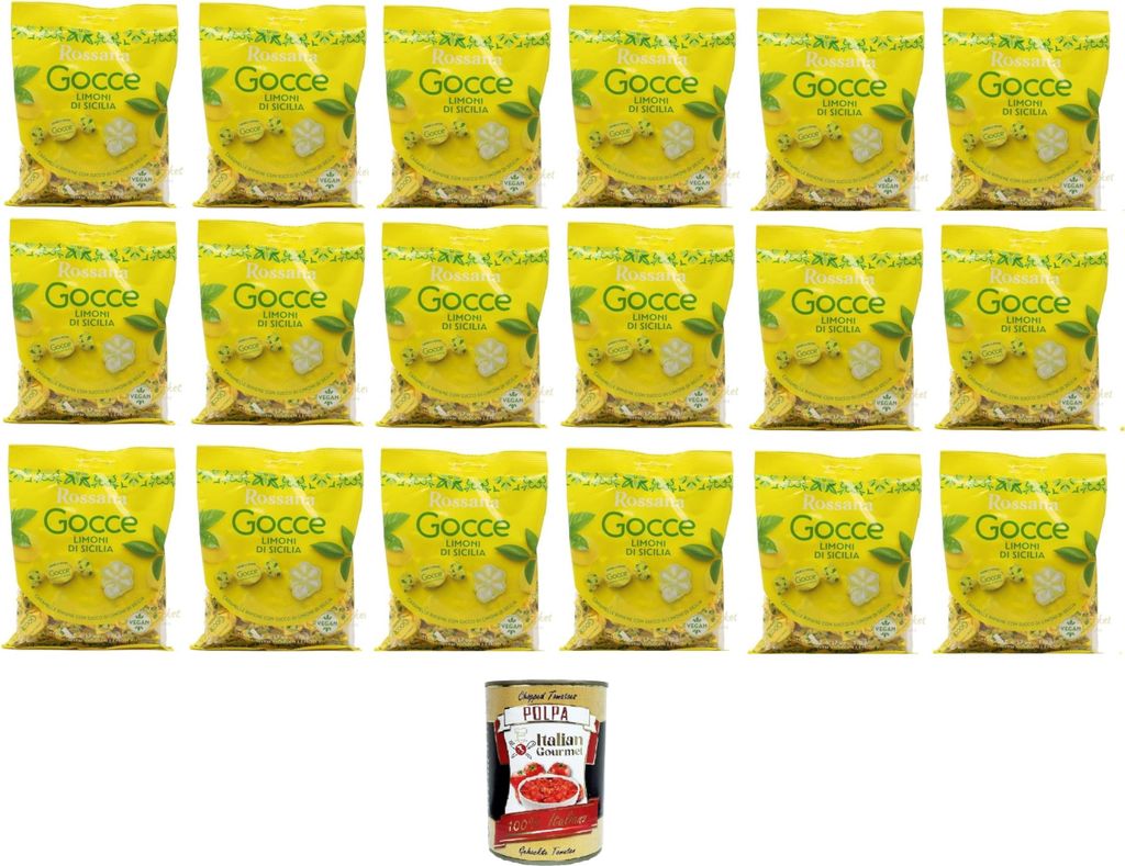 Fida Rossana Gocce Bonbons gefüllt mit sizilianischem Produktbild 