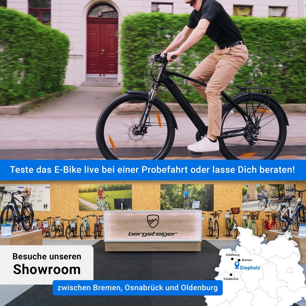 Bergsteiger Cannock 29 Zoll E-Bike mit 250 Watt Motor 36V Produktbild 2