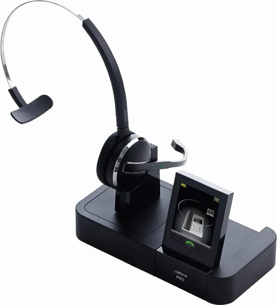 Jabra Pro 9460 Casque Sans Fil contre le Bruit Ambiant en Open Space