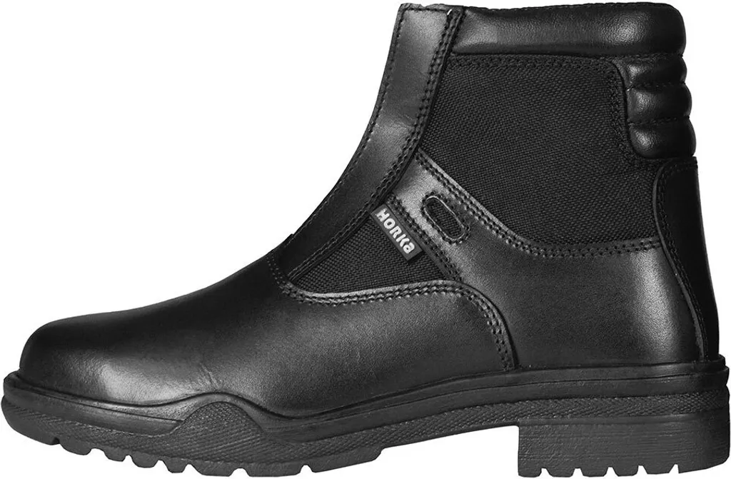 Bottes d'équitation Horka Horsens Noir 40 : Confort et Enfilage Facile