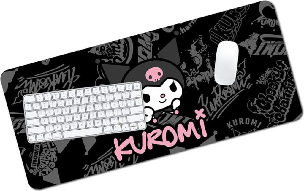 Tapis de Bureau Kuromi Sanrio Accessoire de Protection Blue Sky