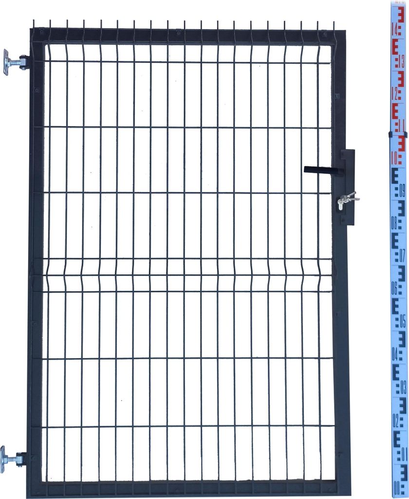 FURTKA 140cm antracyt grafit PANELOWA RAL7016 ogrodzeniowa Zdjęcie produktu 